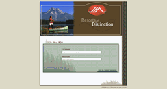 Desktop Screenshot of myrod.resortsofdistinction.com